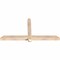 Ekena Millwork Eugene Smooth Timber Gable Bracket, Douglas Fir, 60"W x 30"H x 3 1/2"D x 3 1/2"F, 12/12 Pitch GBW060X30X0404EUG00SDF - alternate 5